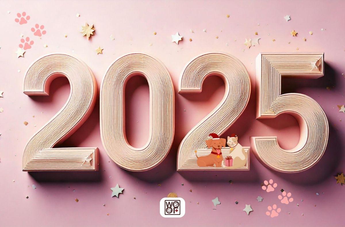 五福動物醫院祝您2025元旦快樂